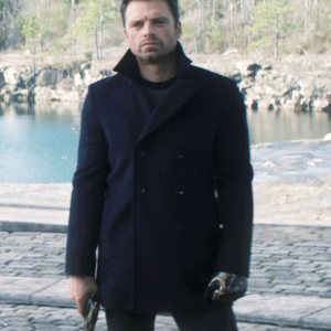 Sebastian Stan The Falcon And The Winter Soldiers Peacoat