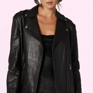 Sheila Black Leather Jacket