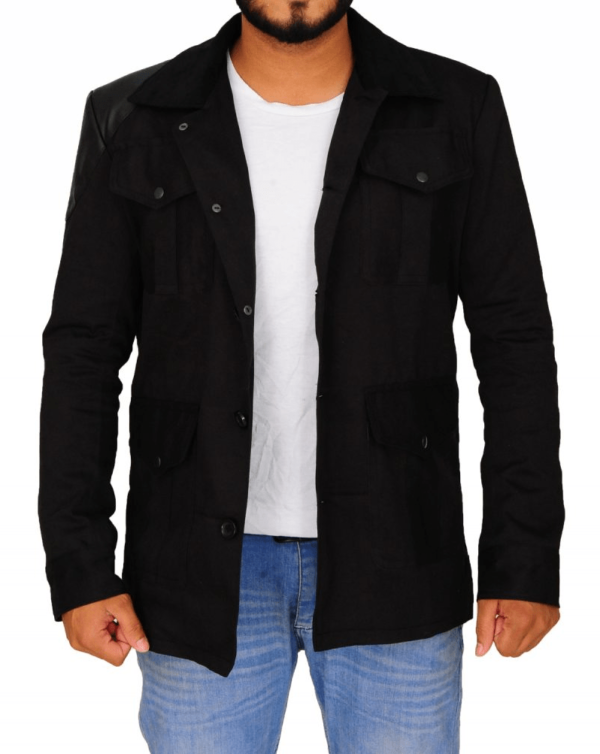 Mens The John Watson Sherlock Cotton Jacket - Image 3