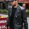 Singer Liam Payne Black Leather Jacket - Image 3