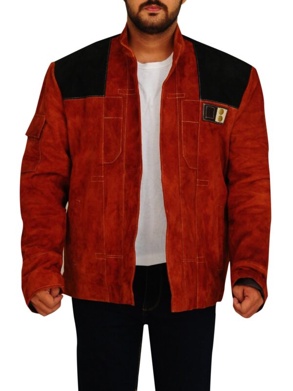 Solo A Star Wars Story Brown Suede Leather Jacket