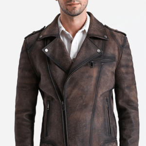 Speedy Brown Leather Jacket