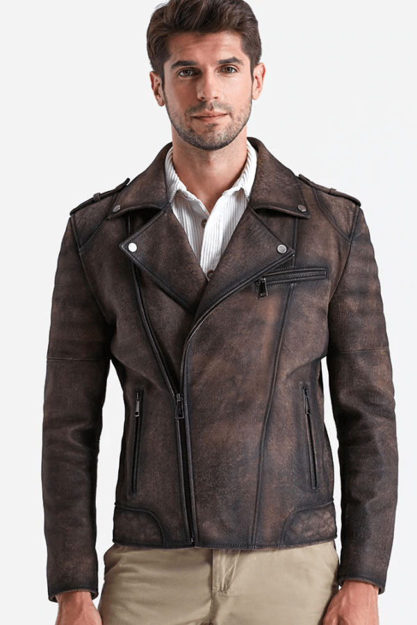 Speedy Brown Leather Jacket