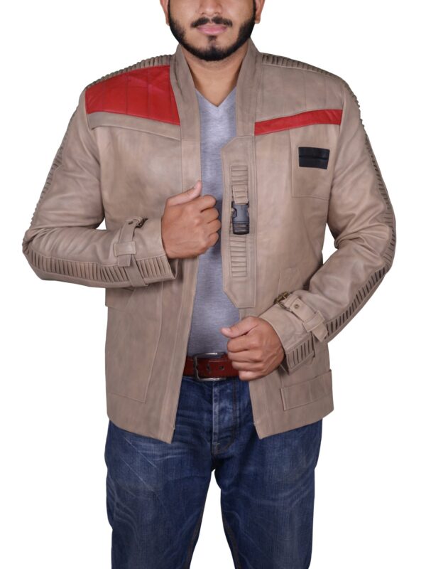 Star Wars John Boyega Finn Leather Jacket - Image 2