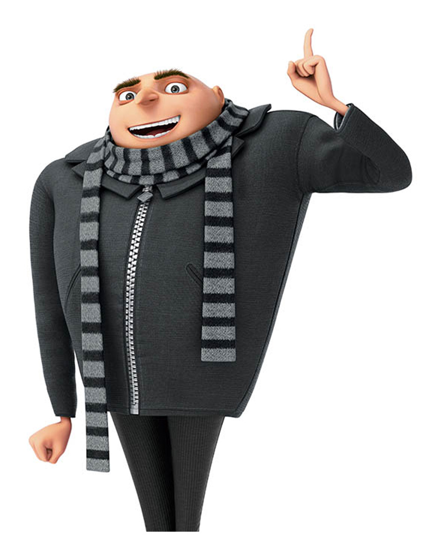 Steve Carell Despicable Me 3 Gru Grey Jacket - Image 4