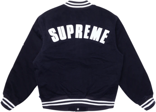 New Era Mlb Mens Supreme Varsity Old Navy Jacket - Image 2