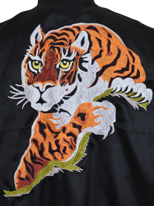 Sylvester Stallone Rocky II Satin Tiger Jacket - Image 5