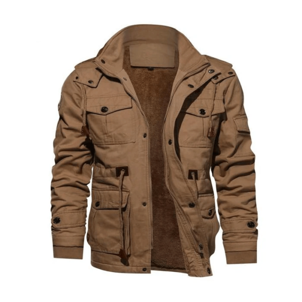 Mens Tactical Grizzly Armory Brown Jacket