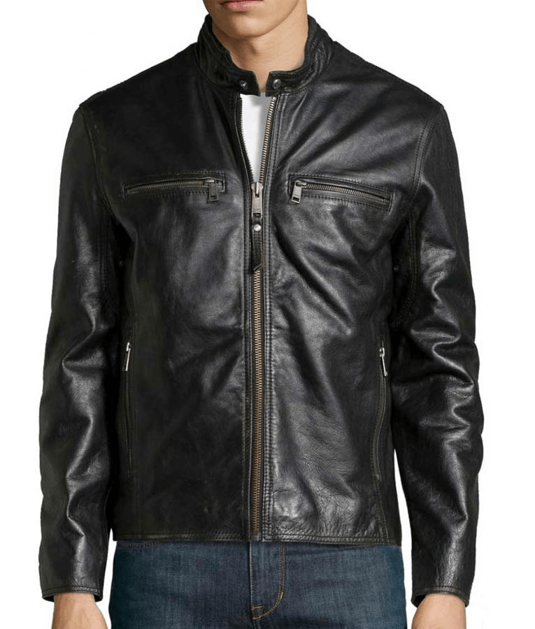 Joel Kinnaman Takeshi Kovacs Altered Carbon Black Leather Jacket ...