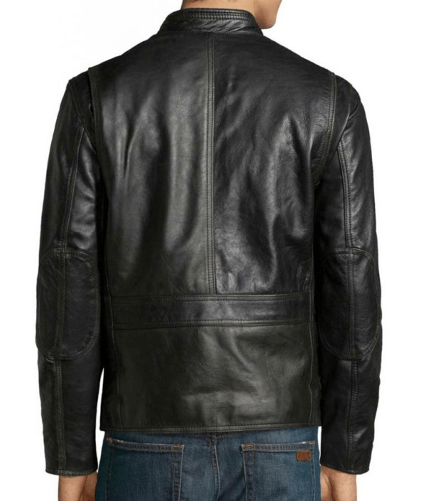 Joel Kinnaman Takeshi Kovacs Altered Carbon Black Leather Jacket - Image 3