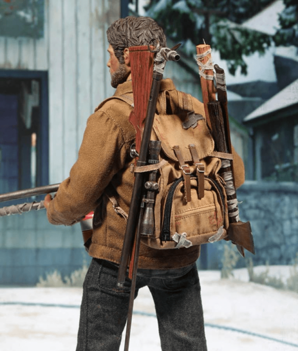 Mens The Last Of Us Part Ii Joel Suede Leather Jacket - Image 3
