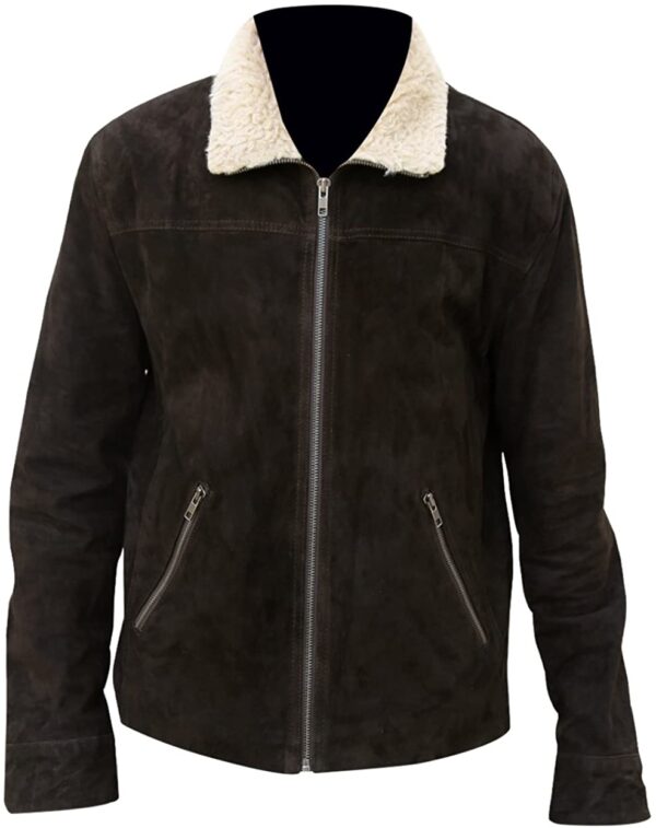 The Walking Dead Rick Grimes Andrew Lincoln Suede Jacket