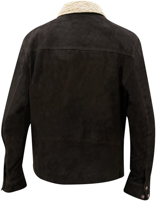 The Walking Dead Rick Grimes Andrew Lincoln Suede Jacket - Image 3