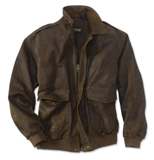 Orvis A-2 Thunderbird Flight Leather Jacket