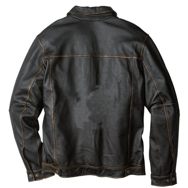 Mens Fashon Tommy Bahama Leather Jacket - Image 2