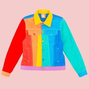 Unisex Rainbow Molded Mokuyobi Jacket