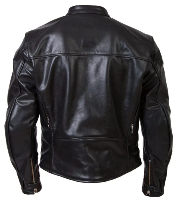 Mens Vanson Perforated Properf Leather Jacket - Image 3