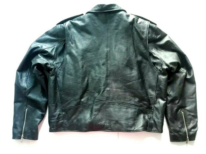 Vilanto Motorcycle Biker Leather Jacket - AirBorne Jacket