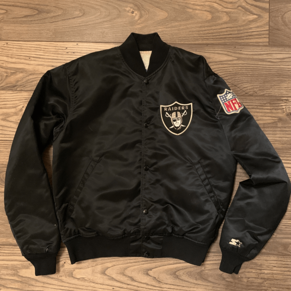 Mens Vintage Raiders Starter Jacket