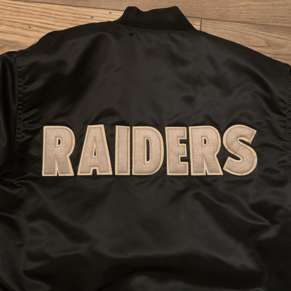 Mens Vintage Raiders Starter Jacket - Image 2