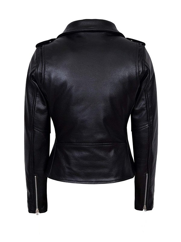 WWE Wrestler Maryse Mizanin Biker Leather Jacket - AirBorne Jacket