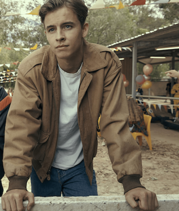 William Lodder Go Bombers Leather Jacket
