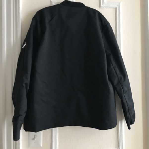 Mens Won Hundred Black Leather Jacket - Image 3