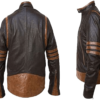 X-men Origins Wolverine Brown Leather Jacket - Image 3