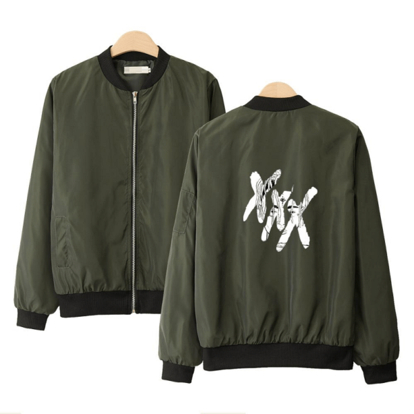 Mens Harajuku Xxxtentacion Streetwear Jacket