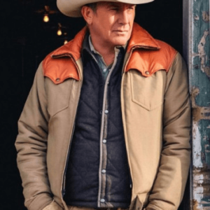 Yellowstone Kevin Costner Leather Jacket And Vest
