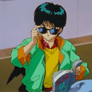 Mens Yusuke Urameshi Green Cosplay Jacket