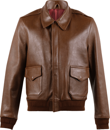 Famouse Flight A2 Bomber Leather Jacket - AirBorne Jacket