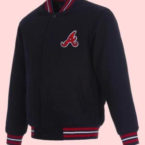 Atlanta Braves Bomber Varsity Wool Jacket