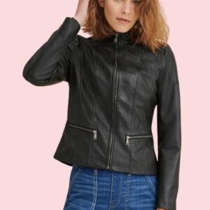 Faux Leather Jacket