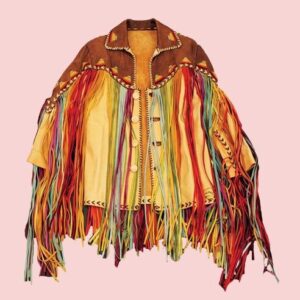 Jacket Withs Rainbow Fringe