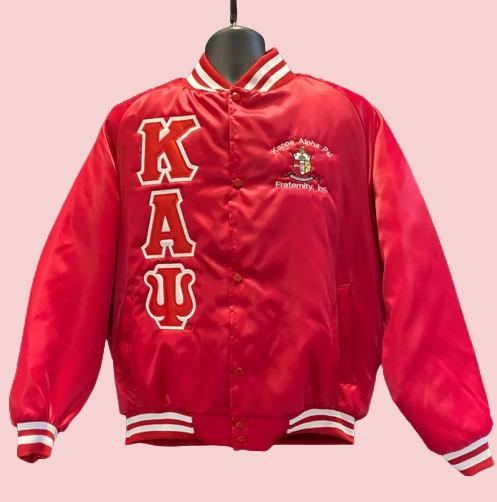 Kappa Alpha Psi Red Jacket - AirBorne Jacket