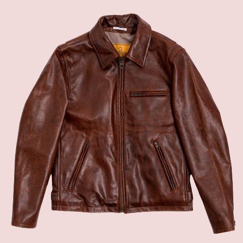 Leather Jacket Men - AirBorne Jacket