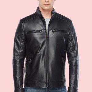 Mens Black Leather Jacket