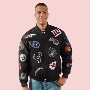 Nfl Jacket With All Team Logos