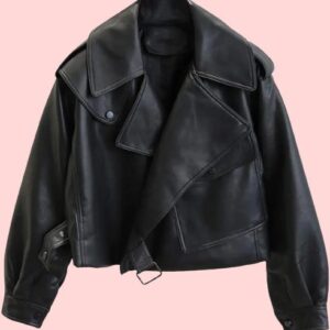 Oversized Leather Jacket