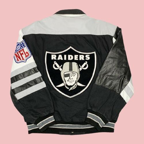 Raiders Oakland Leather Jacket - AirBorne Jacket