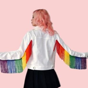Rainbow Fringe Jacket
