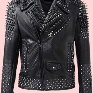 Brando Studded Leather Jacket