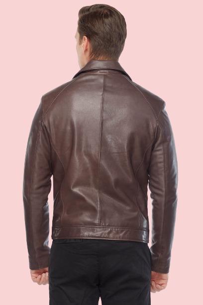 Genuine Leather Jacket Mens - AirBorne Jacket