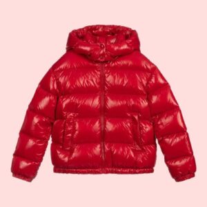 Moncler Red Puffer Jacket