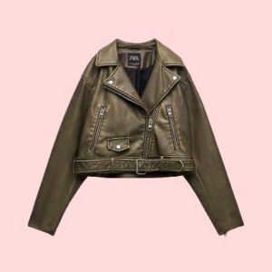 Zara Faux Leather Jacket