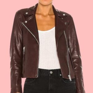 All Saints Dalby Leather Jacket