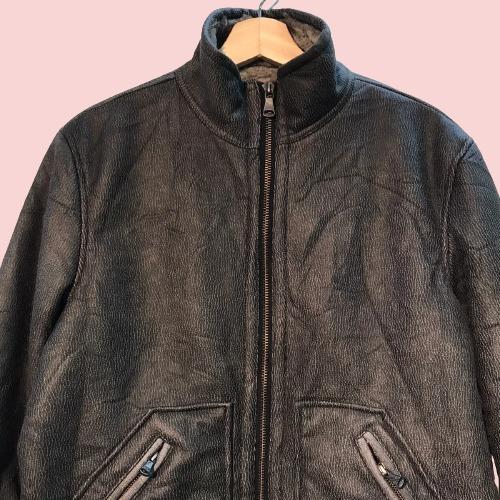 Calvin Klein Leather Jacket - AirBorne Jacket