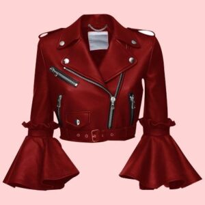 Crop Leather Jacket