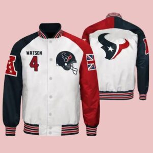 Deshaun Watson 4 Houston Texans NFL Jacket